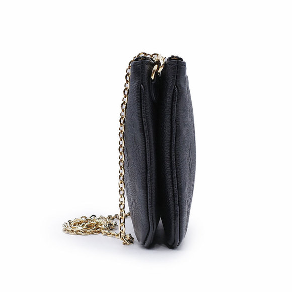 Louis Vuitton Pochette Double Zip Monogram Imprint Black - Picture 3 of 9